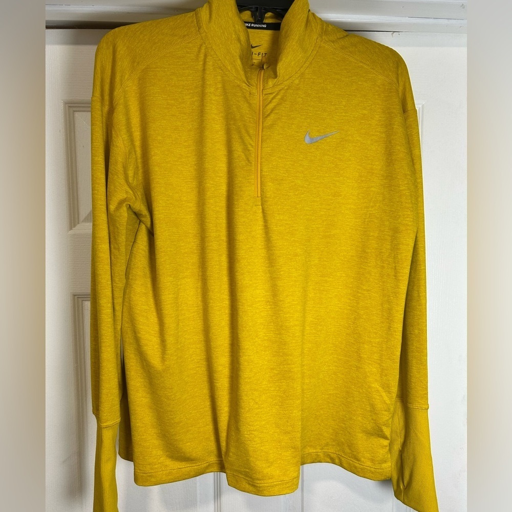Nike Golden Yellow Half-Zip Pullover